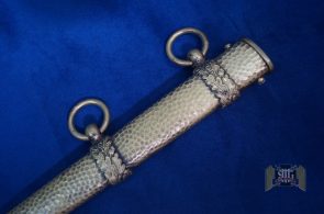 Hammered German Navy scabbard