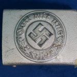 German Police Belt Buckle By Christian Theodor Dicke Steel
