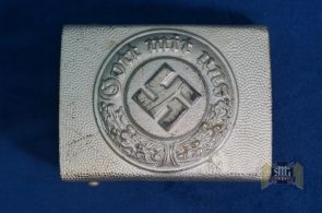 German Police Belt Buckle By Christian Theodor Dicke Steel