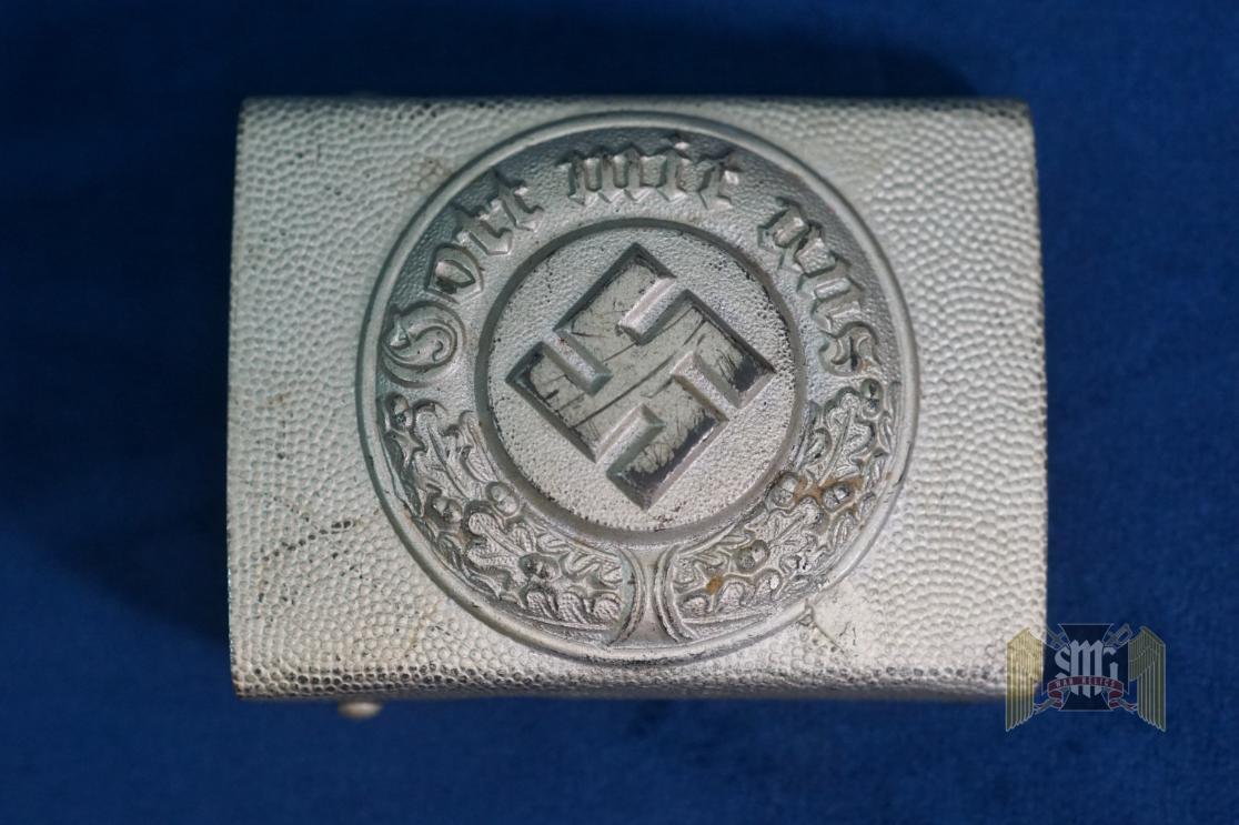 German Police Belt Buckle By Christian Theodor Dicke Steel