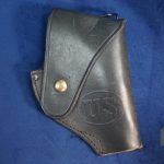 US Vietnam Era Military Police Holster 38 S&W Revolver 4" Hunter Corp 7791495