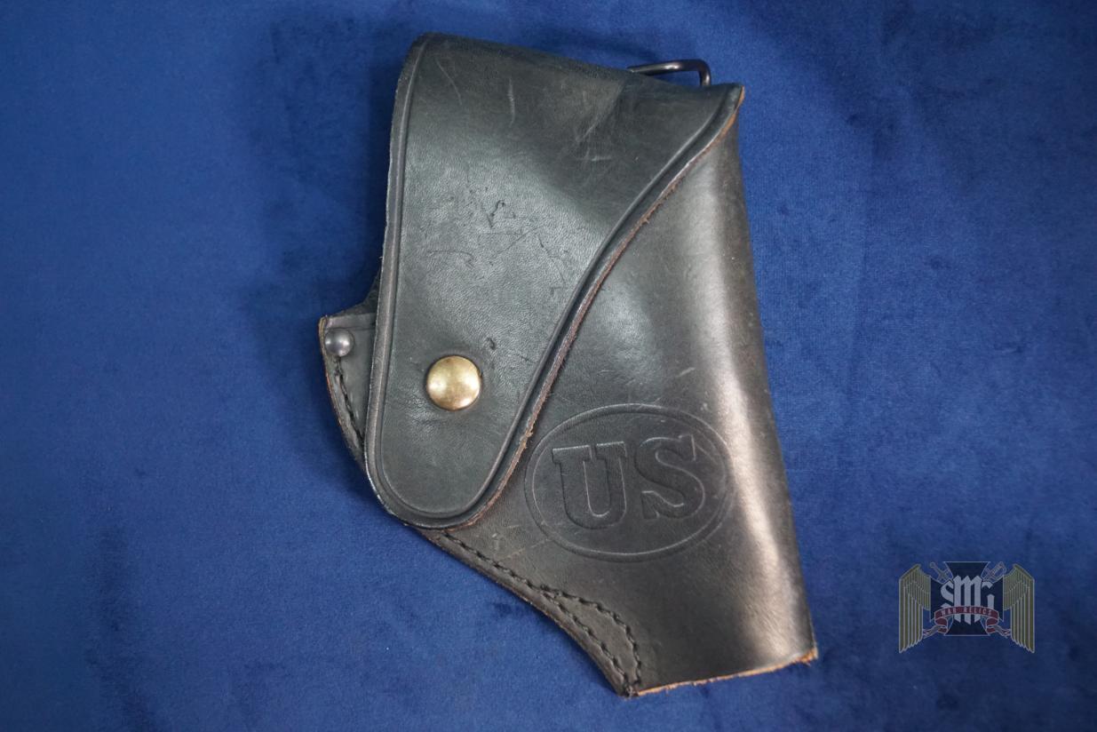 US Vietnam Era Military Police Holster 38 S&W Revolver 4" Hunter Corp 7791495