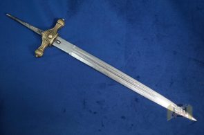 German Navy dagger blade and cross guard set by Weyersberg number matched