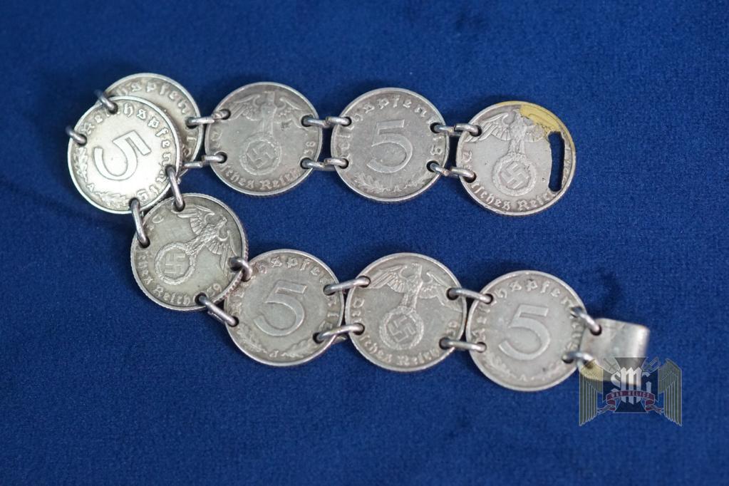 5 Reichspfennig Bracelet