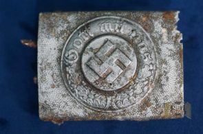 German Police Belt Buckle Ground dug