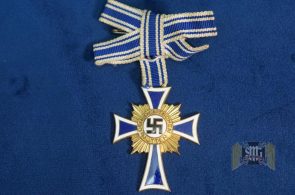 mothers cross in gold