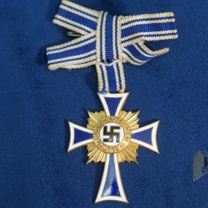 mothers cross in gold
