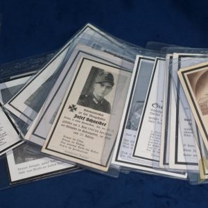German WW2 Death Card Grab bag