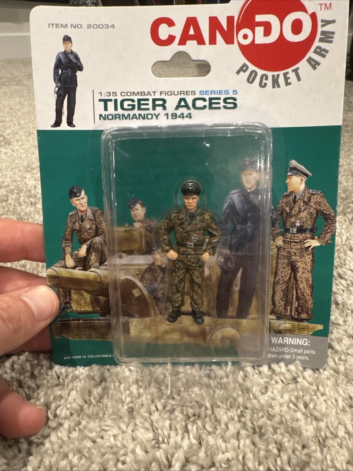 1:35 Combat Figure Series 5 Tiger Aces Normandy 1944 Figure E Georg