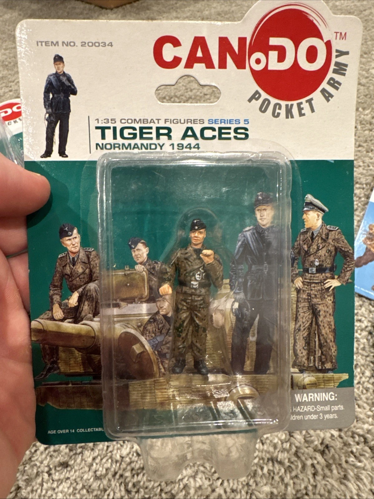 1:35 Combat Figure Series 5 Tiger Aces Normandy 1944 Figure B Woll